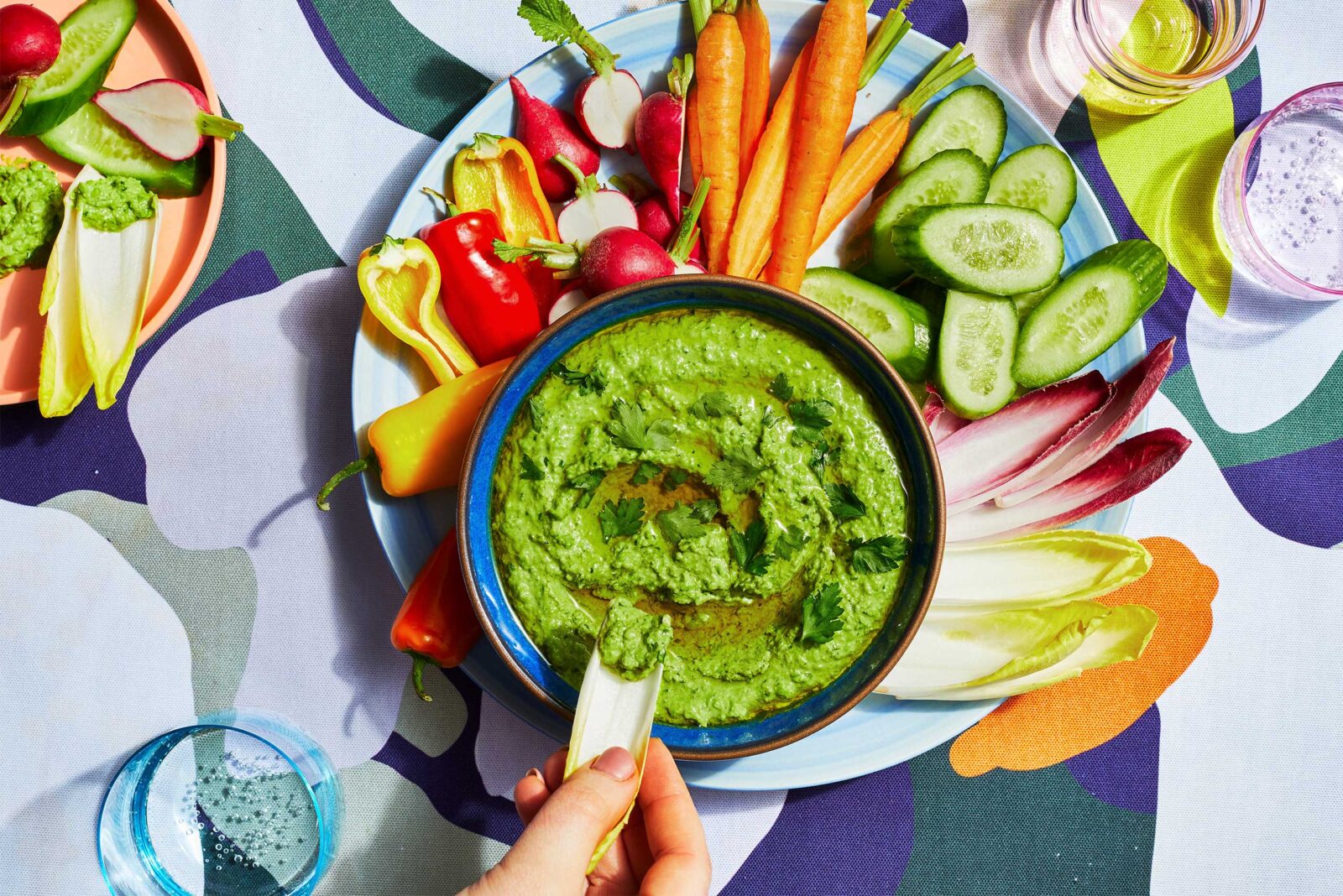 green pea dip