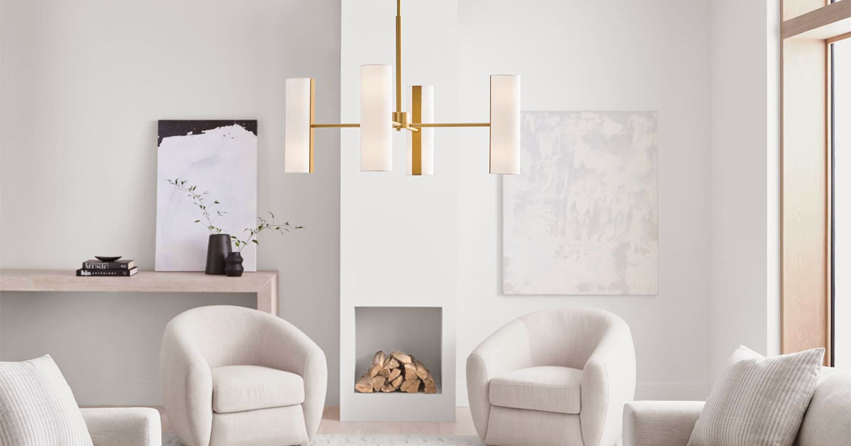 capalino chandelier from drew & jonathan lighting collection visual comfort