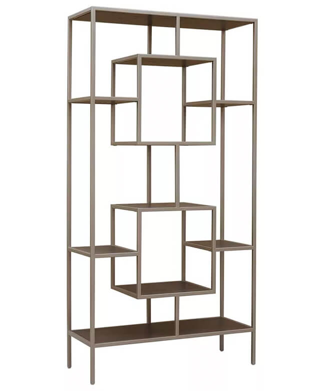 Geometric shelves