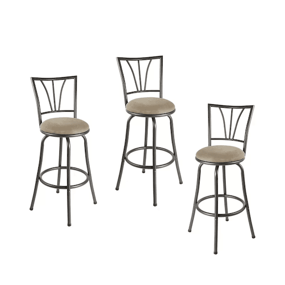 Swivel barstools