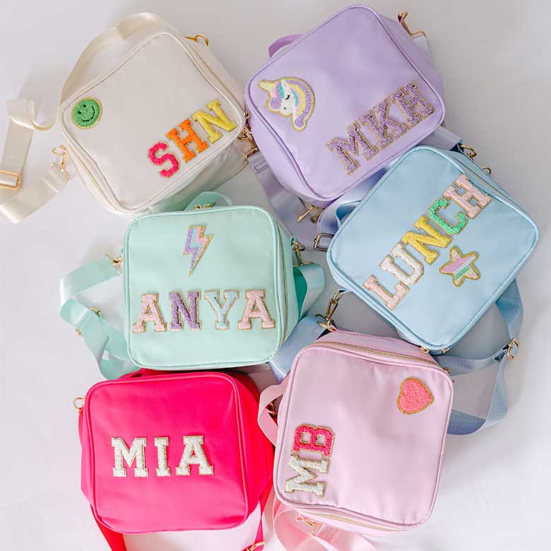 Daisy Scott Designs Personalized Nylon Lunch Box