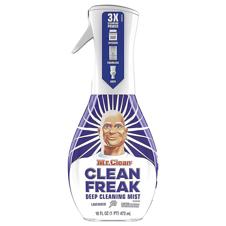 Mr. Clean Clean Freak Deep Cleaning Mist spray bottle in lavender scent
