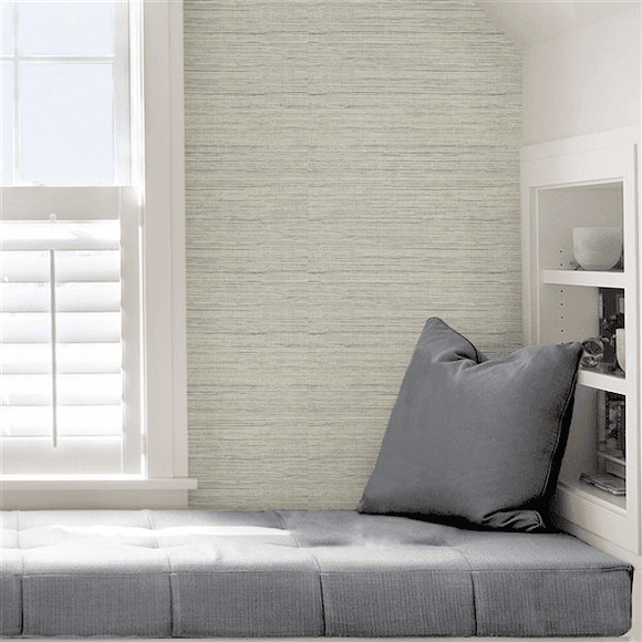Grasscloth wallpaper