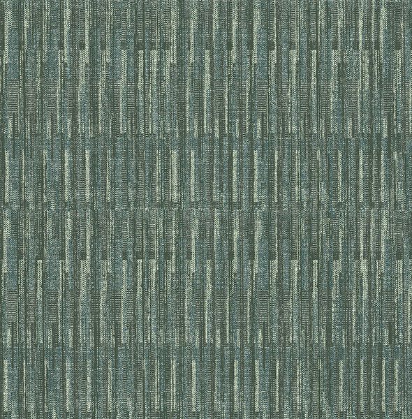 Green textured fabric with vertical linear pattern and subtle variations in shading