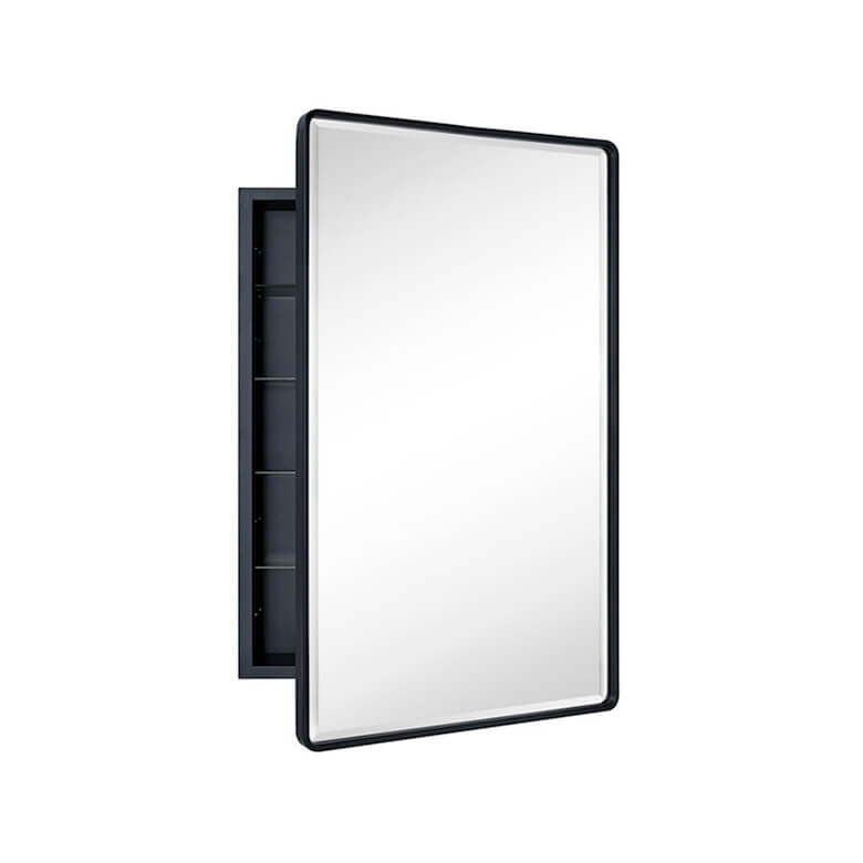 Medicine cabinet mirror