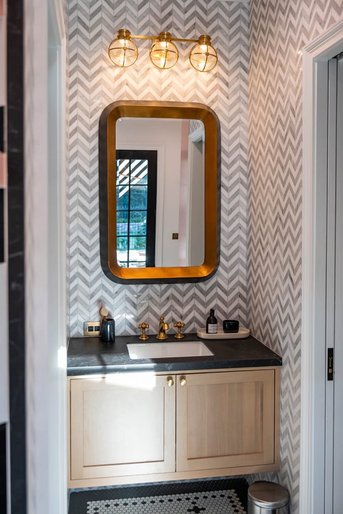 Sink in jonathan and zooey's guest house