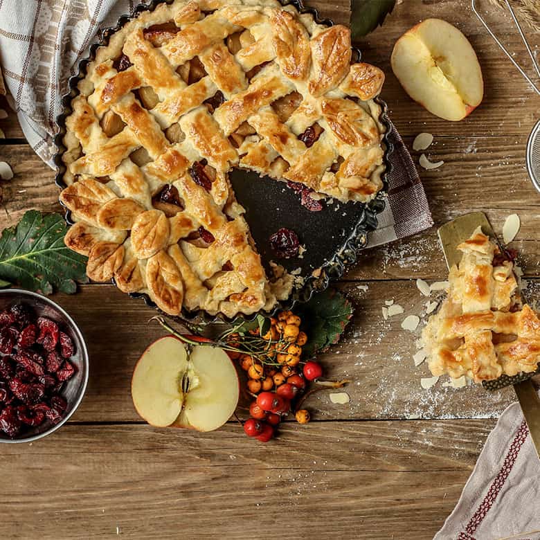 holiday apple pie