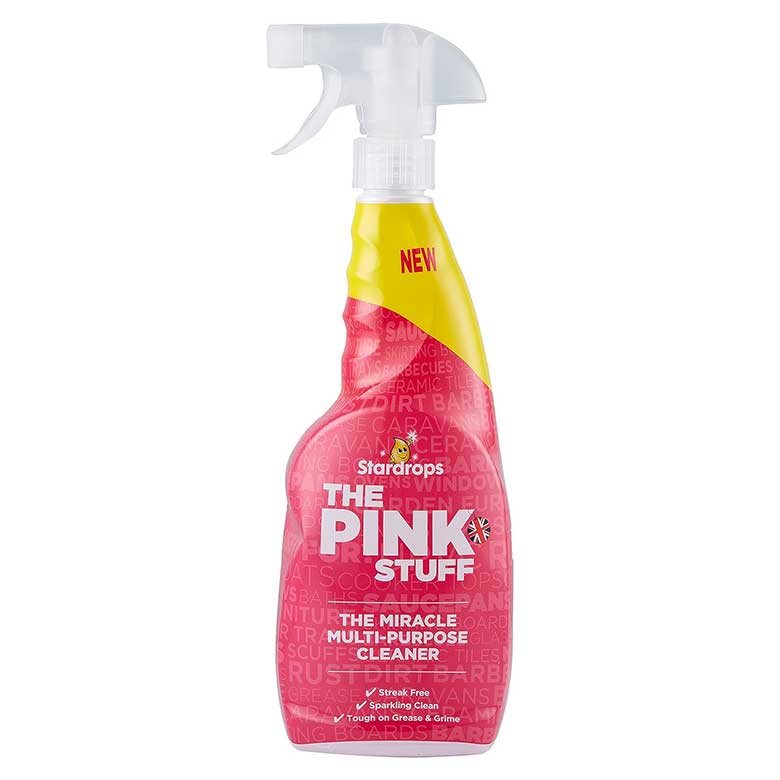 The Pink Stuff multi-purpose cleaner spray bottle by Star Drops
