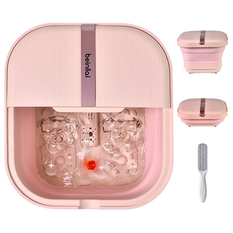 Beinilai Foot Bath Spa with Heat, Bubble Massage