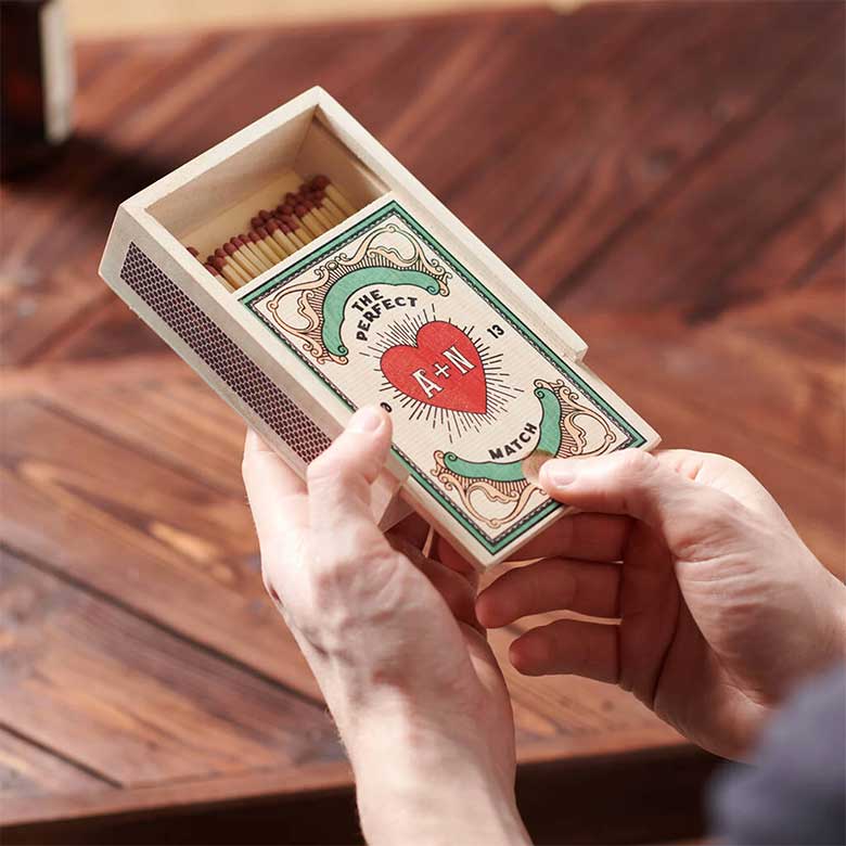 personalized matchbox