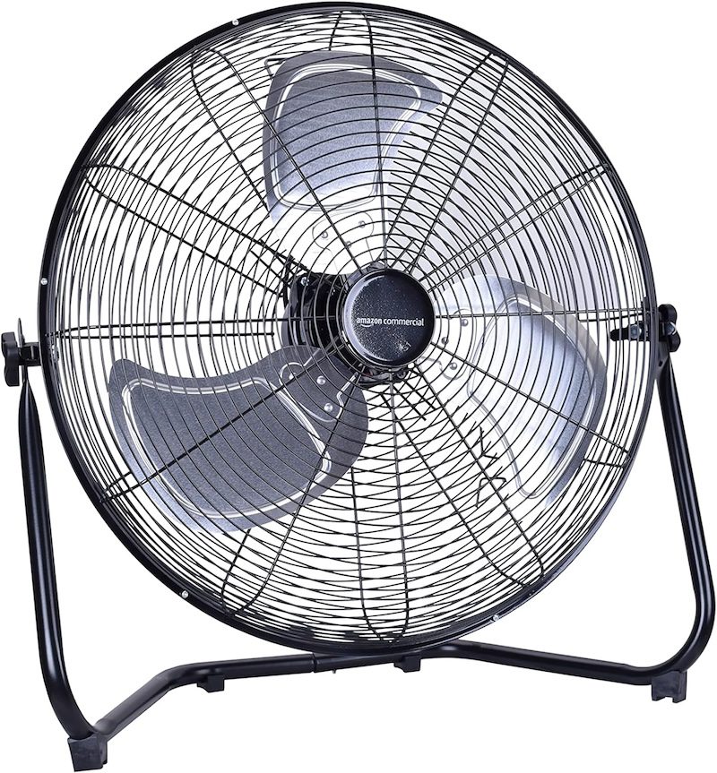Amazon Basics HVF20-SP Industrial Fan, 20", Black (Previously AmazonCommercial brand)