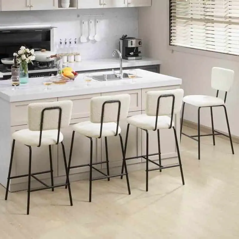 boucle chairs