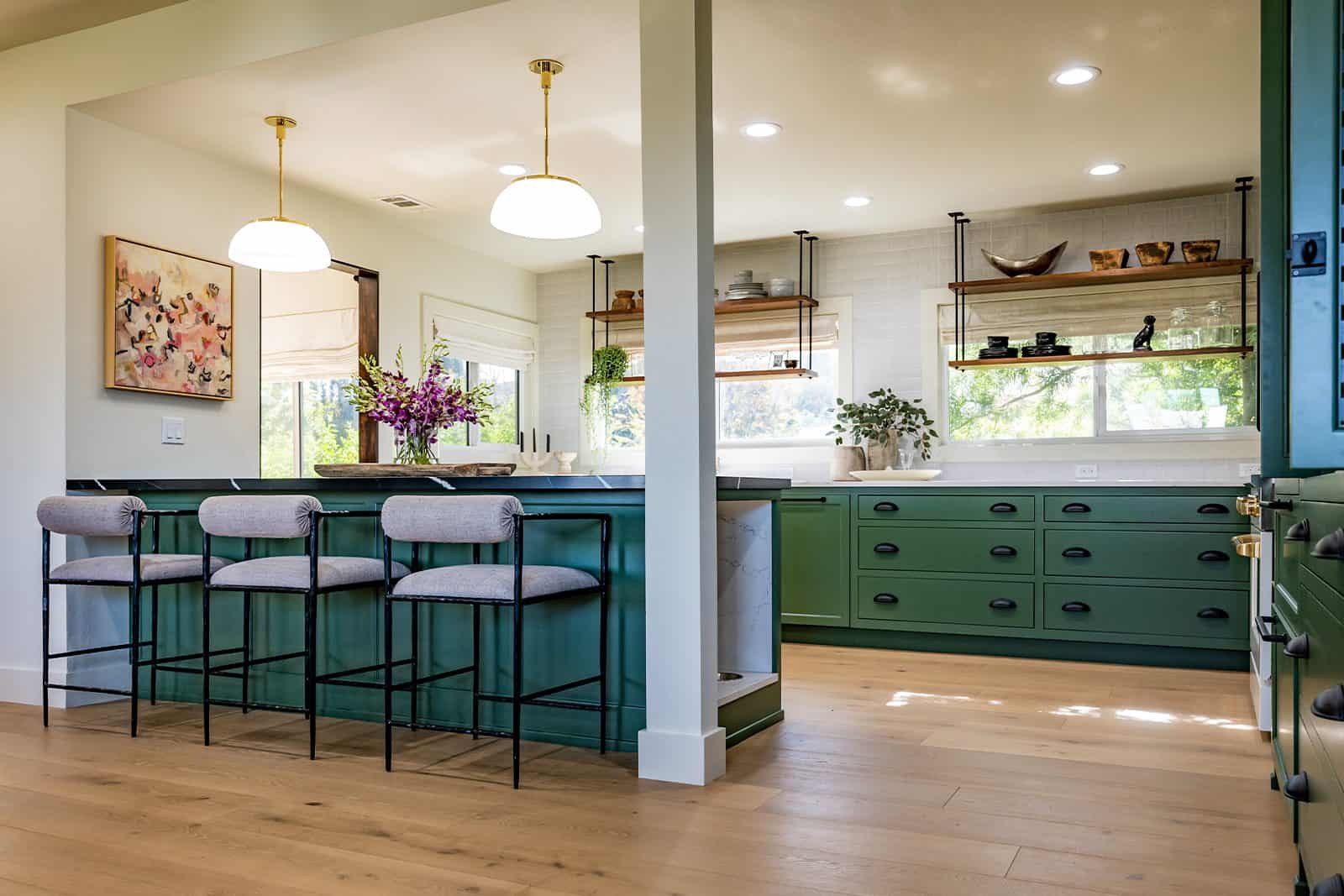 best colorful kitchens, emma roberts ciou reveal