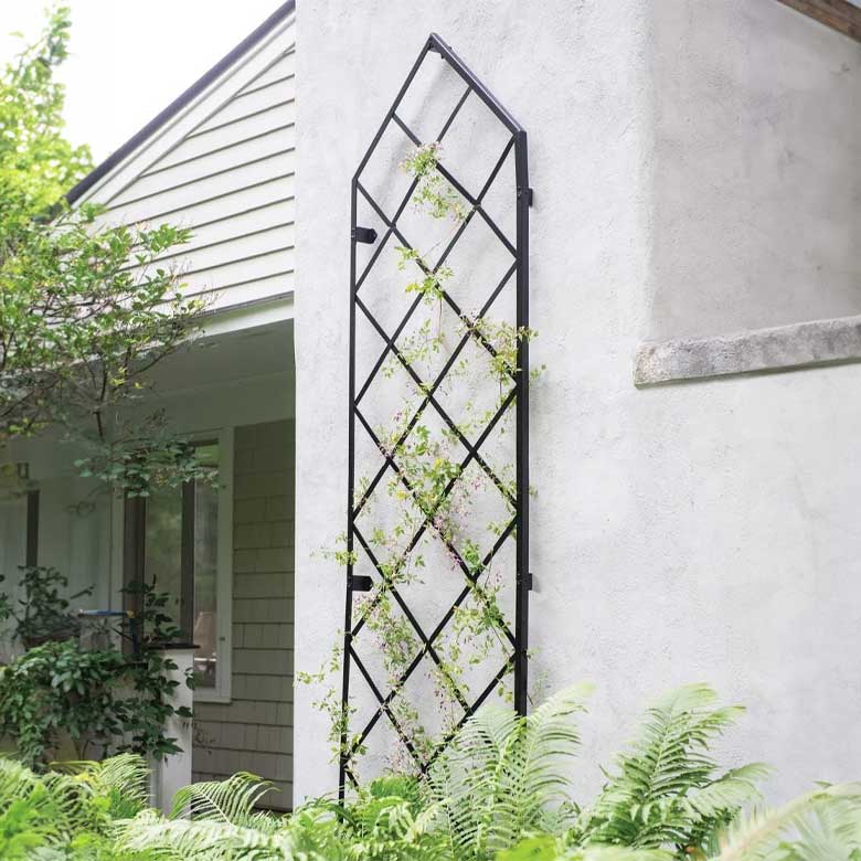 Gardener's Supply Company Lattice Gable Wall Trellis