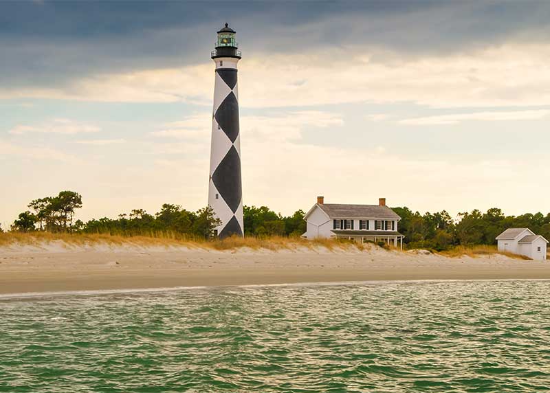 cape lookout lighthouse in north carolina