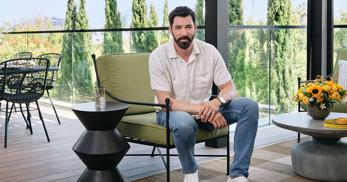 Watch Drew Give a Tour of His Gorgeous New Outdoor Spaces