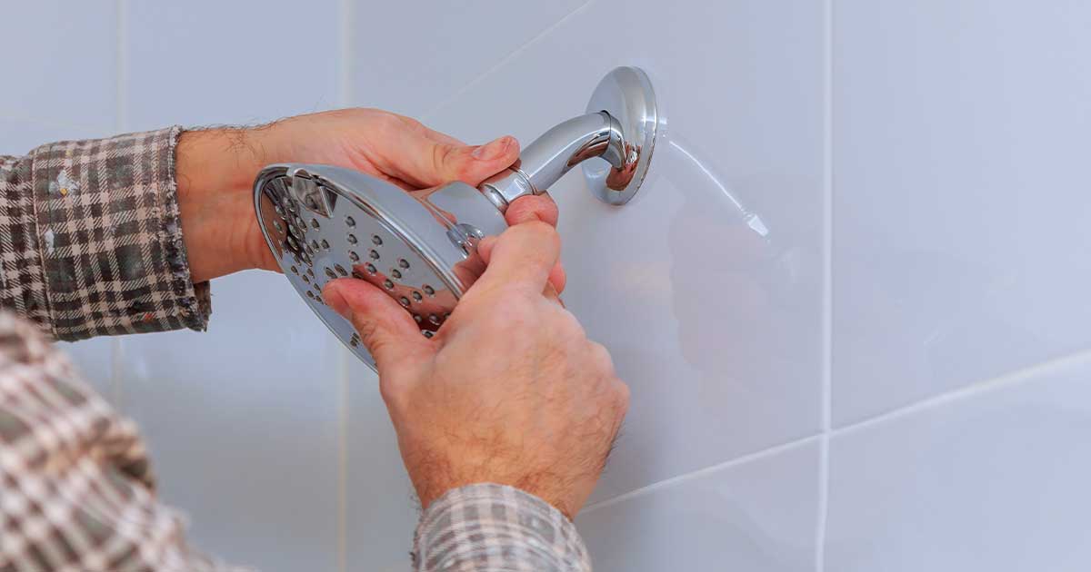 how to change a shower head