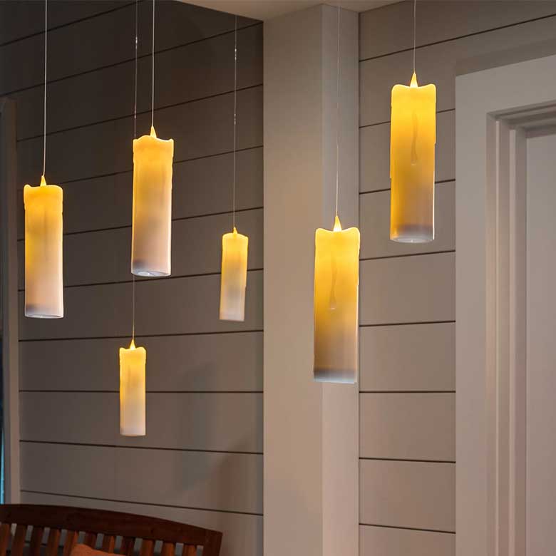 outdoor floating candles