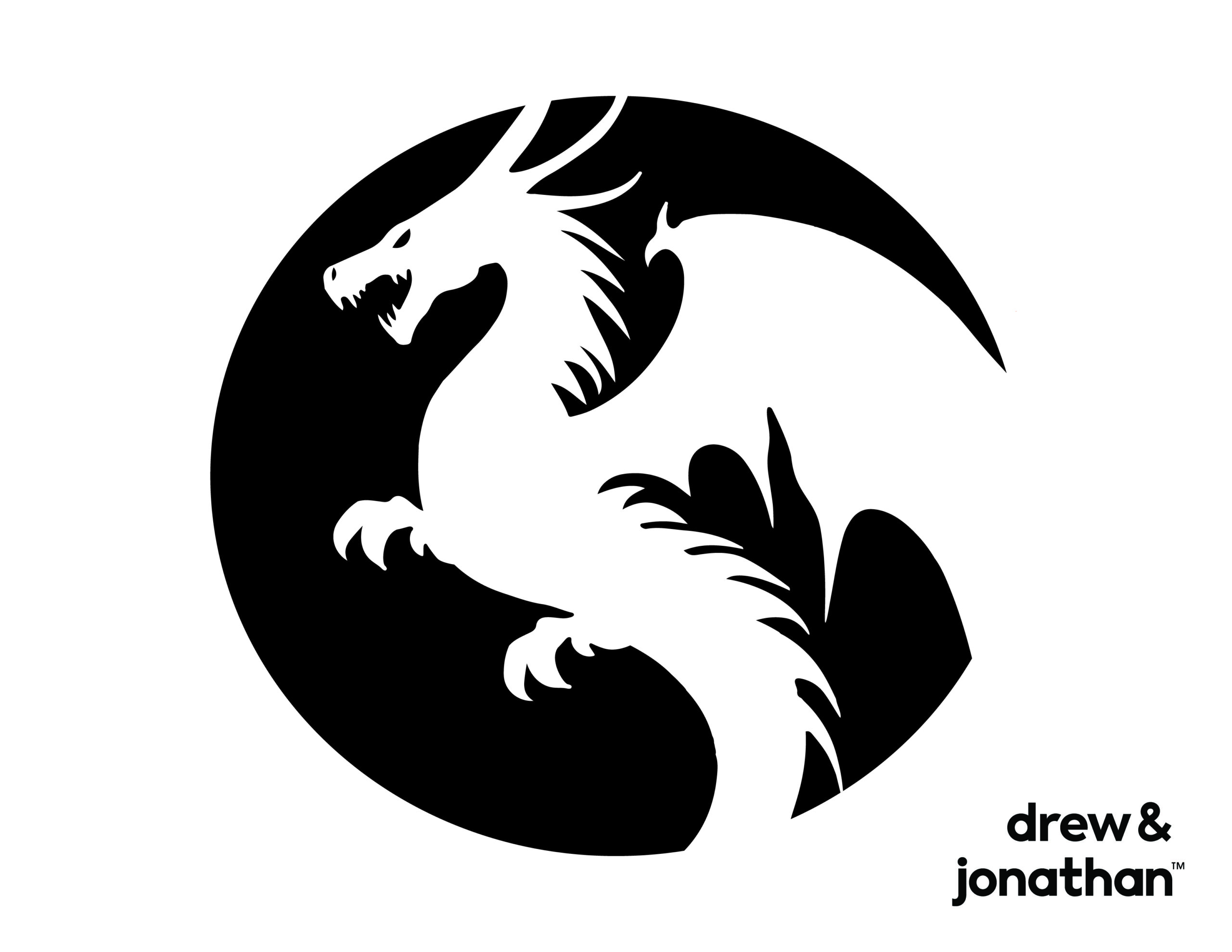 free dragon pumpkin carving stencil