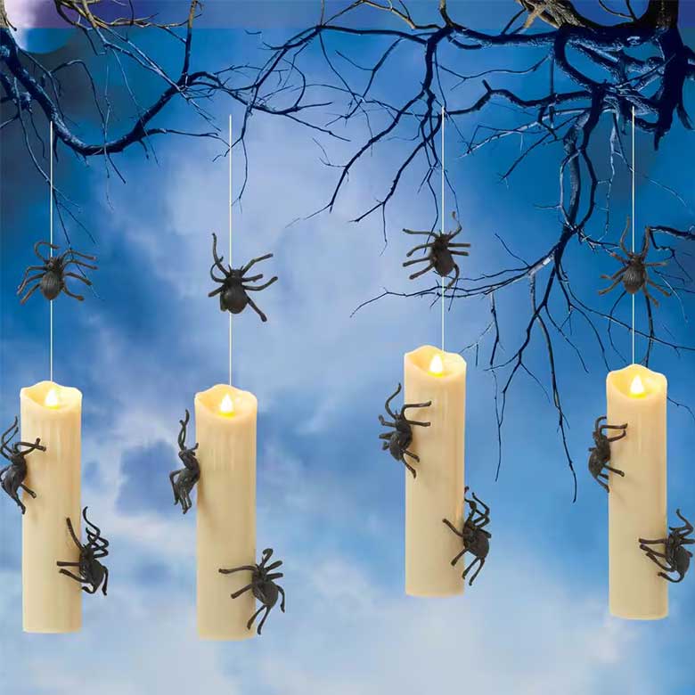 home depot spider candles