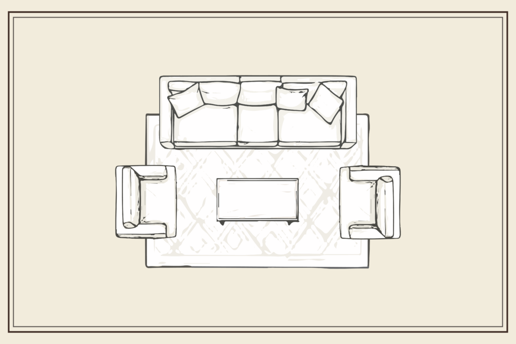 rug size for 6 x 9 room