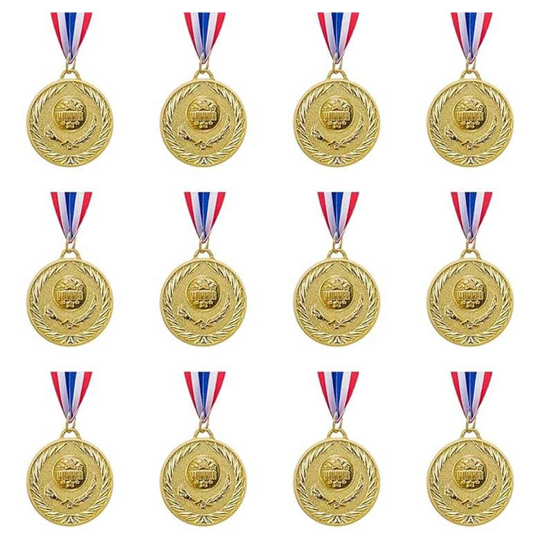 gold medal necklaces