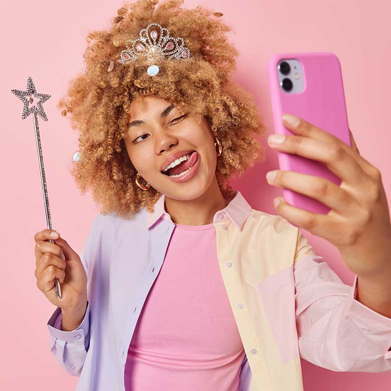 selfie queen costume