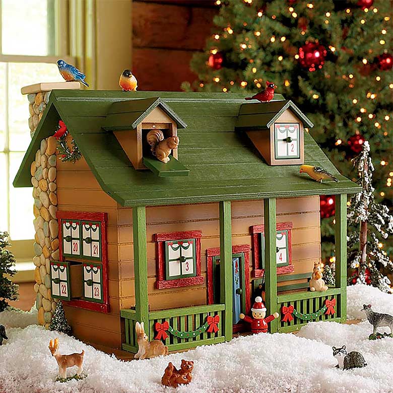 cabin advent calendar