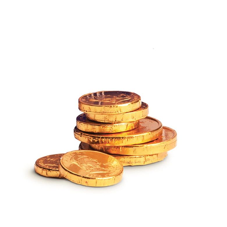 chocolate coins
