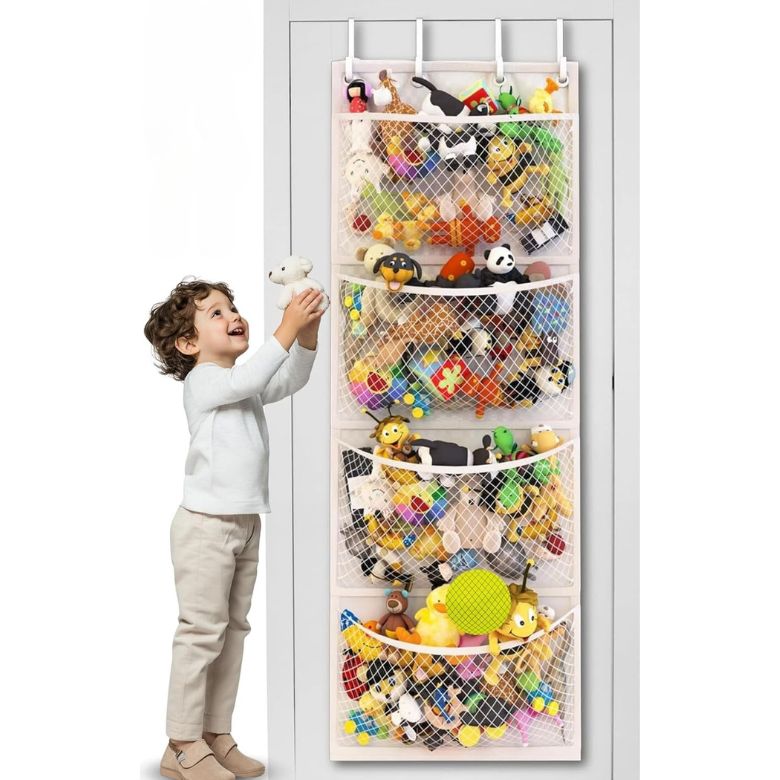 over-the-door toy storage