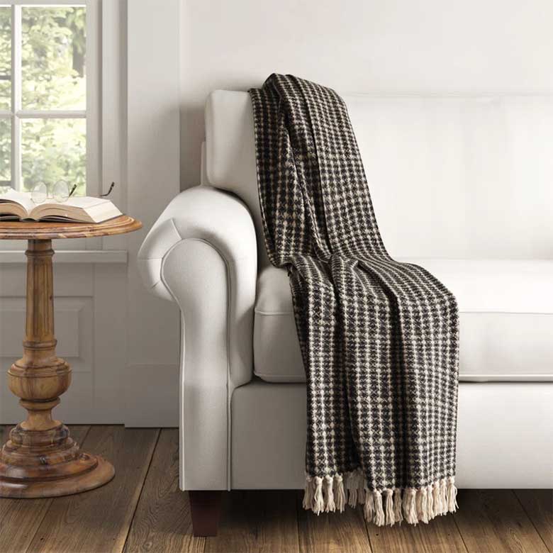 cozy throw blanket from wayfair