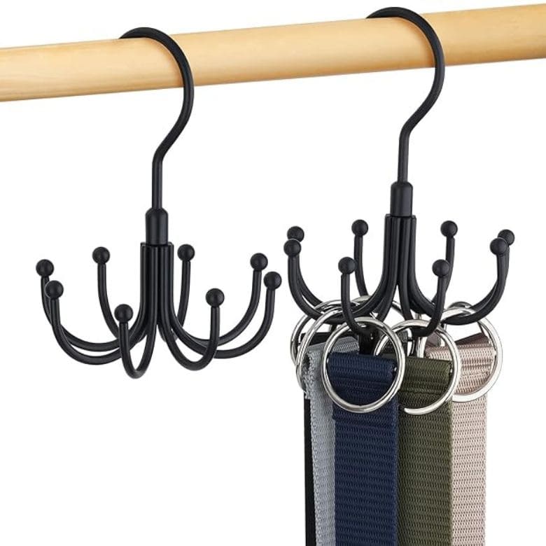 rotating belt organizer