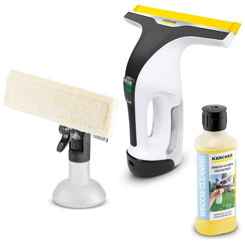 window cleaning squeegee and cleaner