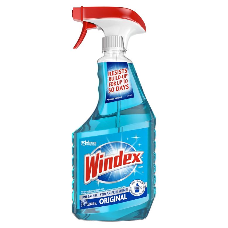 windex glass and window cleaner spray