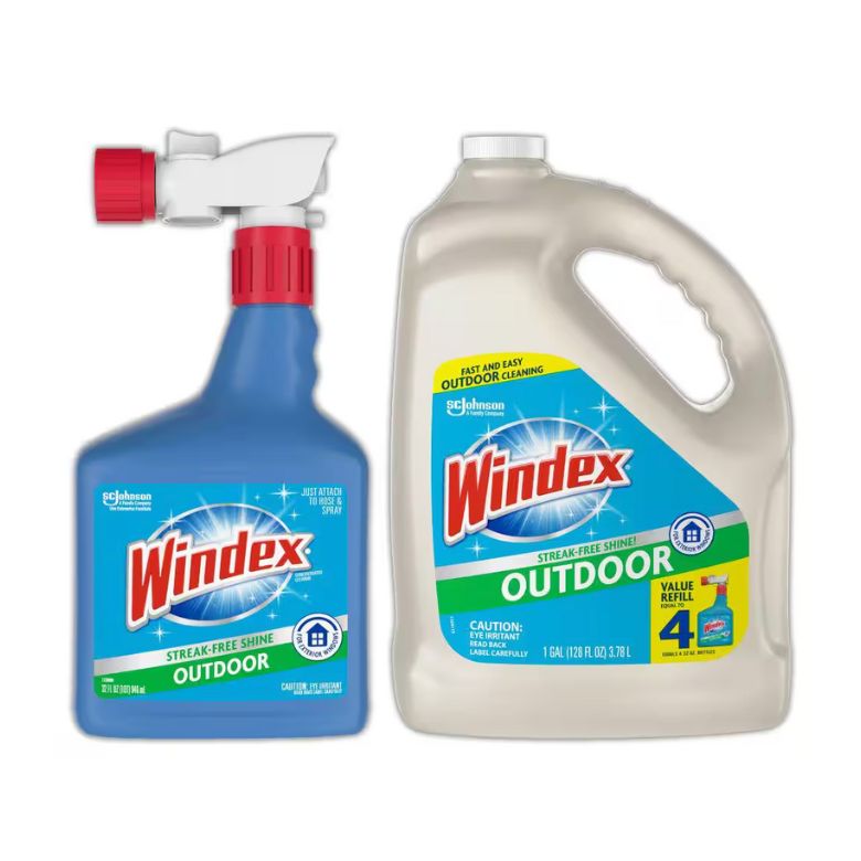 windex outdoor sprayer and refill bottle