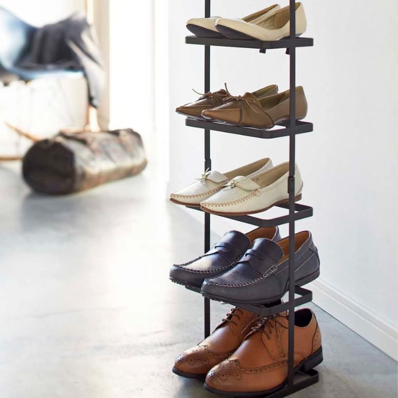 steel shoe rack