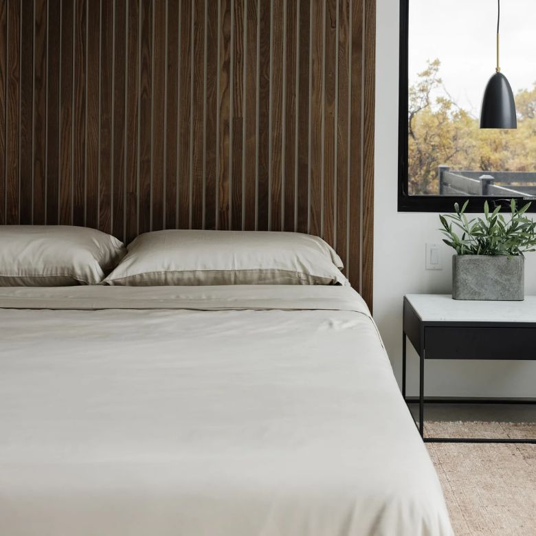 grey bamboo duvet cover