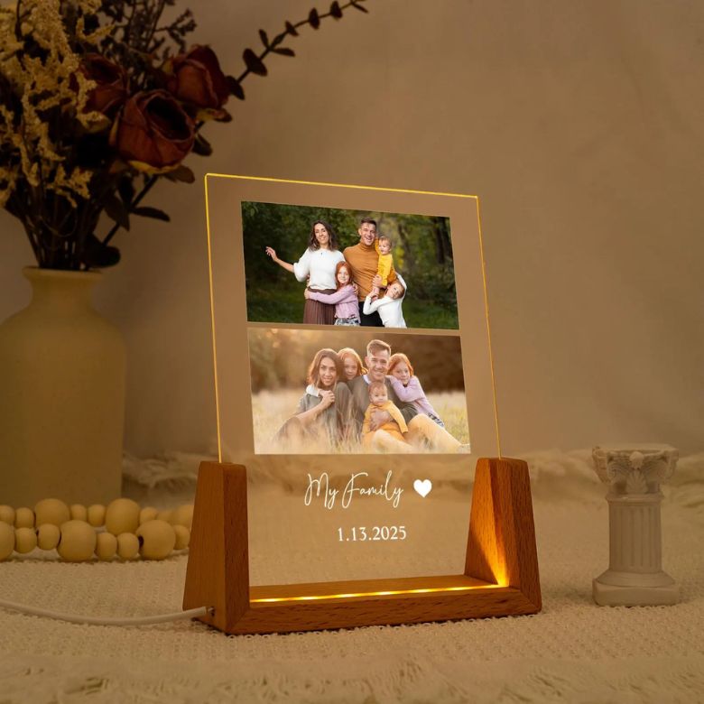 custom photo night light