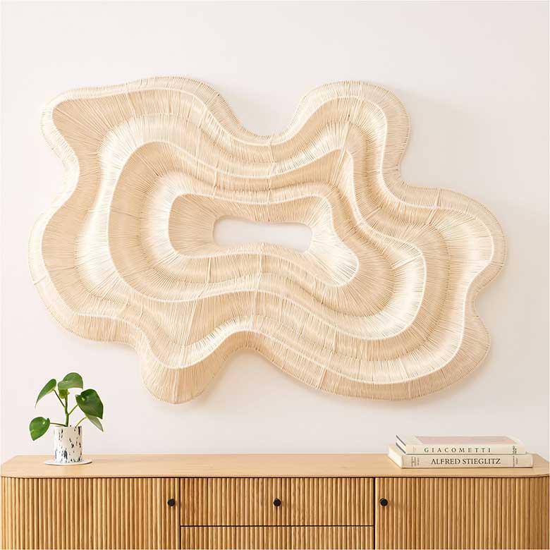 geode wall art from west elm