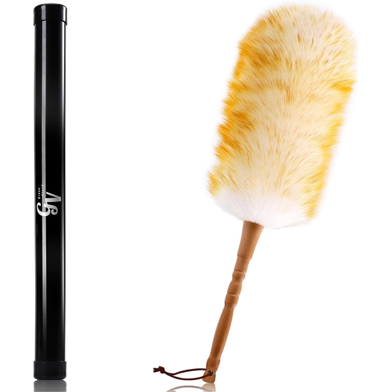 lambswool duster with eco-friendly materials