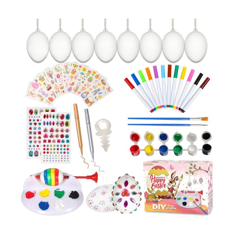 less mo easter egg decorating kit