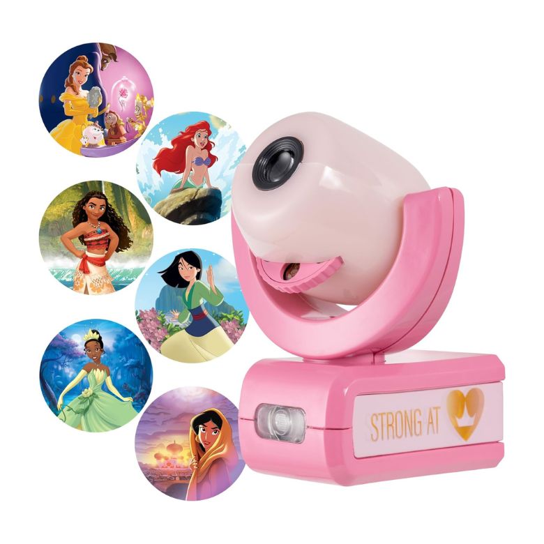 pink projecting disney princesses nightlight