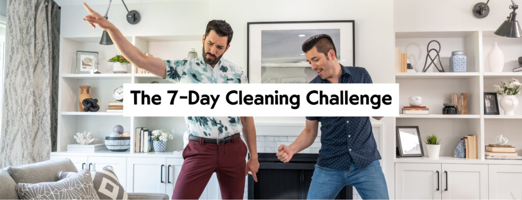drew and jonathans spring cleaning challenge