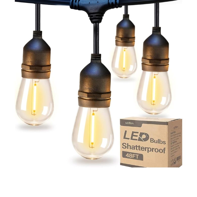 LED Outdoor Edison String Lights