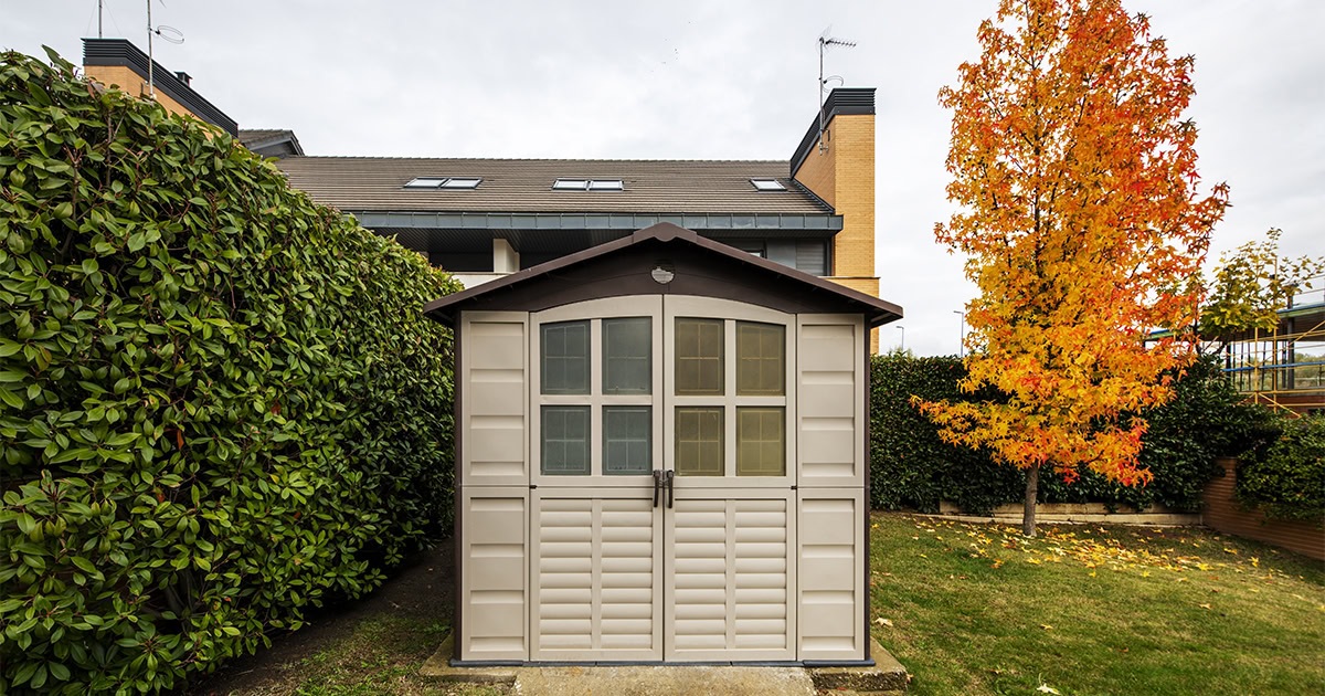 outdoor storage sheds for backyard