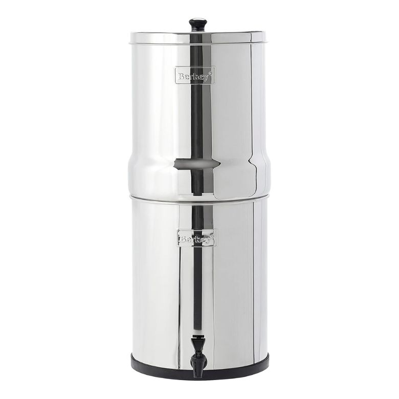 Royal Berkey Gravity-Fed Stainless Steel Countertop Water Filter System