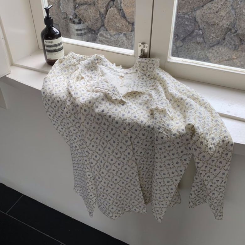 cotton floral pajamas for women