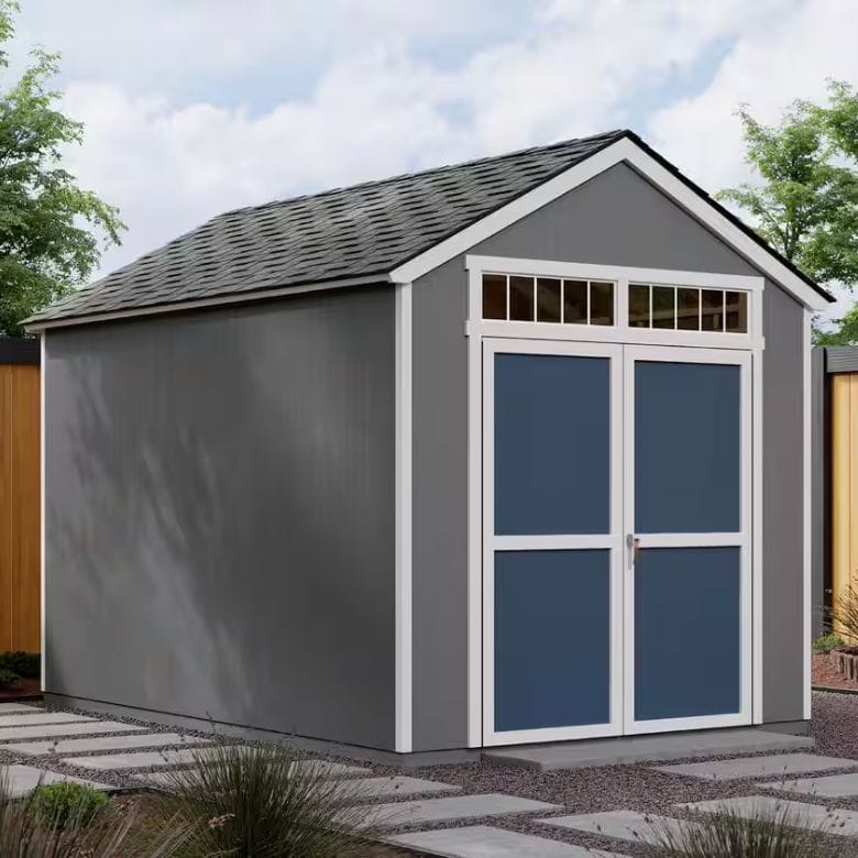 Outdoor Wood Storage Shed