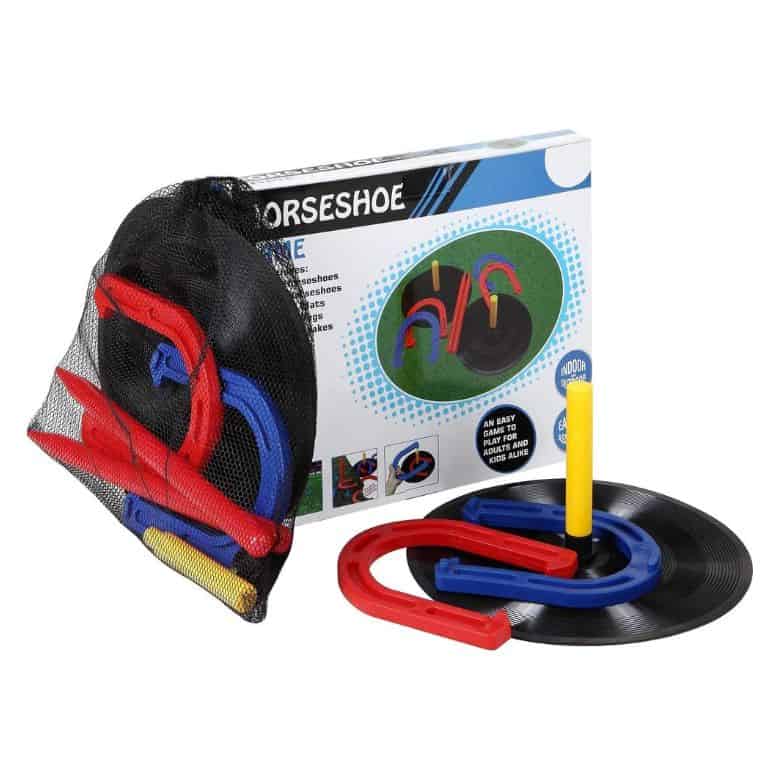 Outdoor Rubber Horseshoes Set
