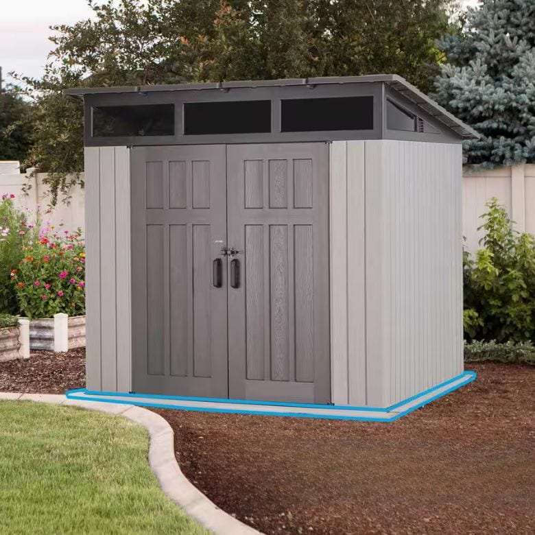 Resin Outdoor Storage Shed